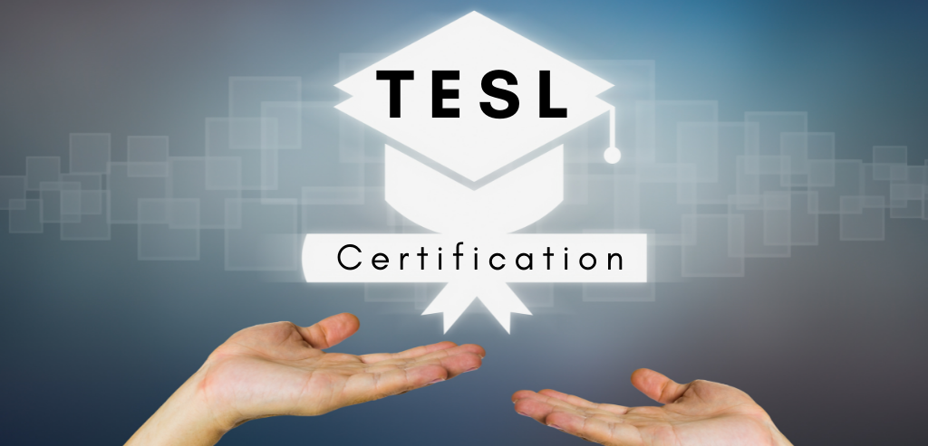 TESL Certification Banner
